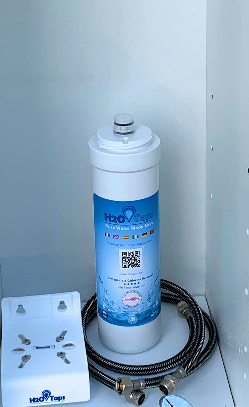 Replacement cartridge for under sink filter system - lifespan of 6 months filter cartridge
