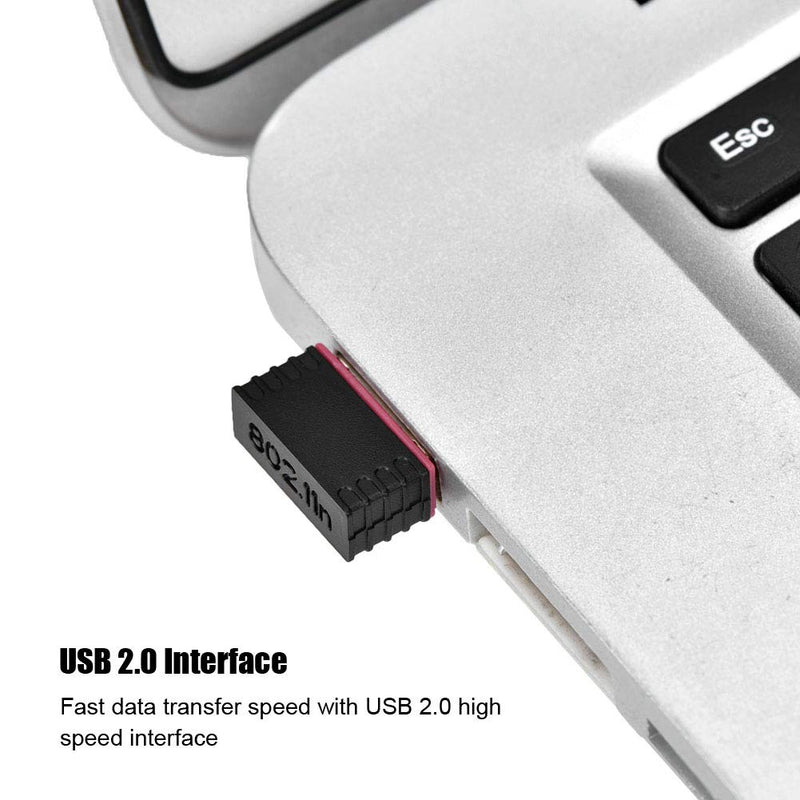 2.4GHz 600Mbps Mini USB Wireless Adapter Network Card USB 2.0 WiFi Dongle for Win/for MAC