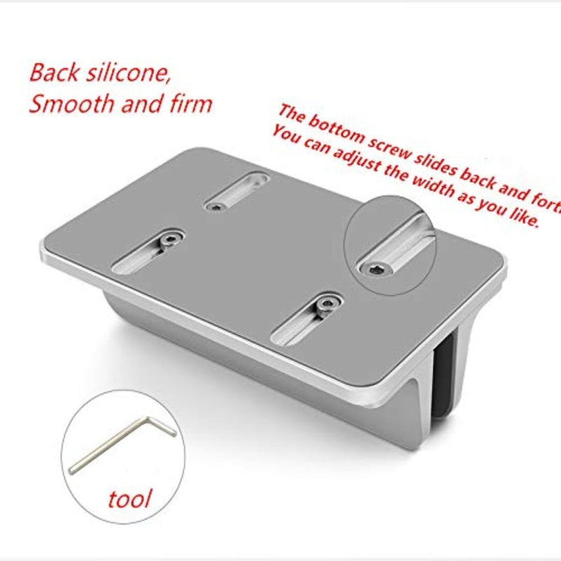 Vertical Adjustable Laptop Stand, Adjustable Laptop Stand Desktop Stand, Adjustable Base Size Compatible for Lenovo/Dell/ASUS Gaming Laptop (up to 17.3 inches) Silver
