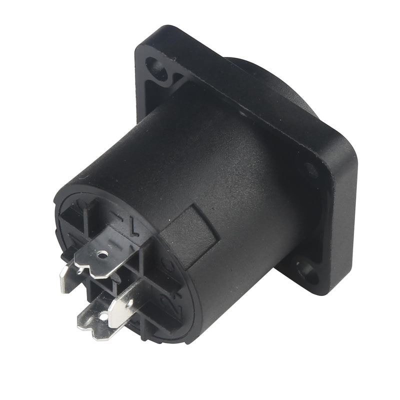 Speaker Plug Speakon Connector, Speaker Jacks and Connectors Nl4fx Speakon Cables, Nl4fc Male Female Converter Nl2fx Plug Speakers Powercon Twist Lock(4 set male and female) 4 Set