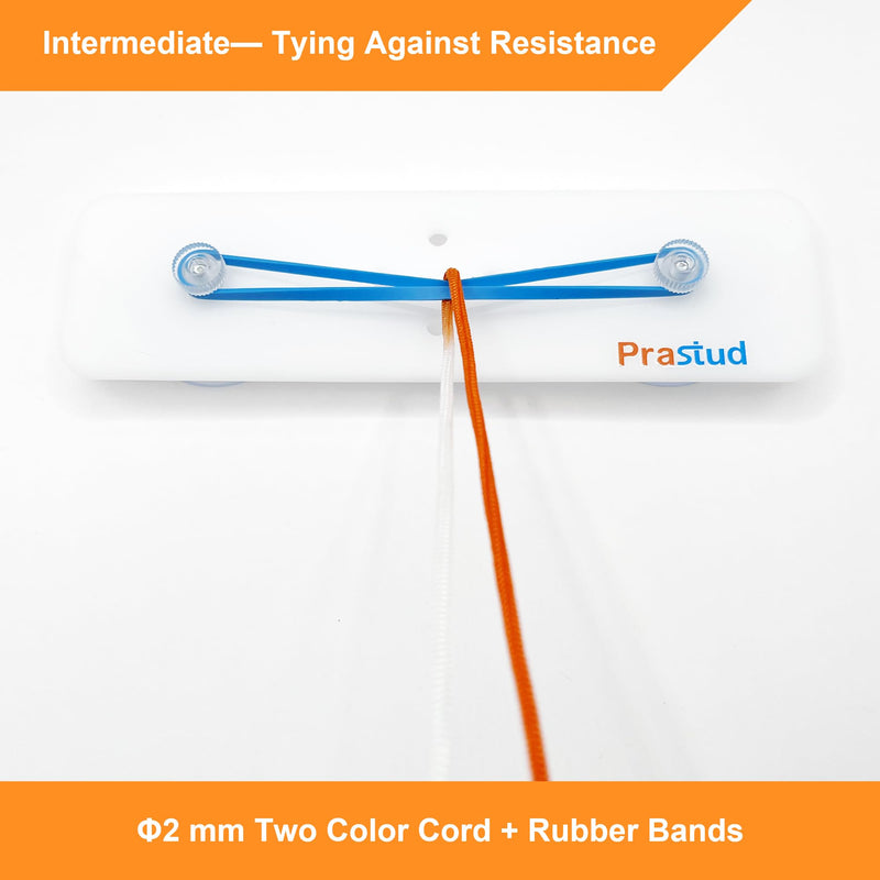 Suture Knot-Tying Kit with Online Tutorials, Surgical Suture Practice Board with Cords and Rubber Bands