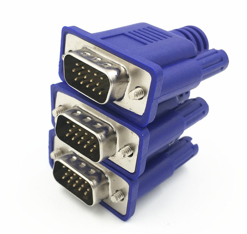 VGA Dummy Plug, Headless Ghost, Display Emulator, Fit Headless-1920x1080@60hz-3Pack 3P