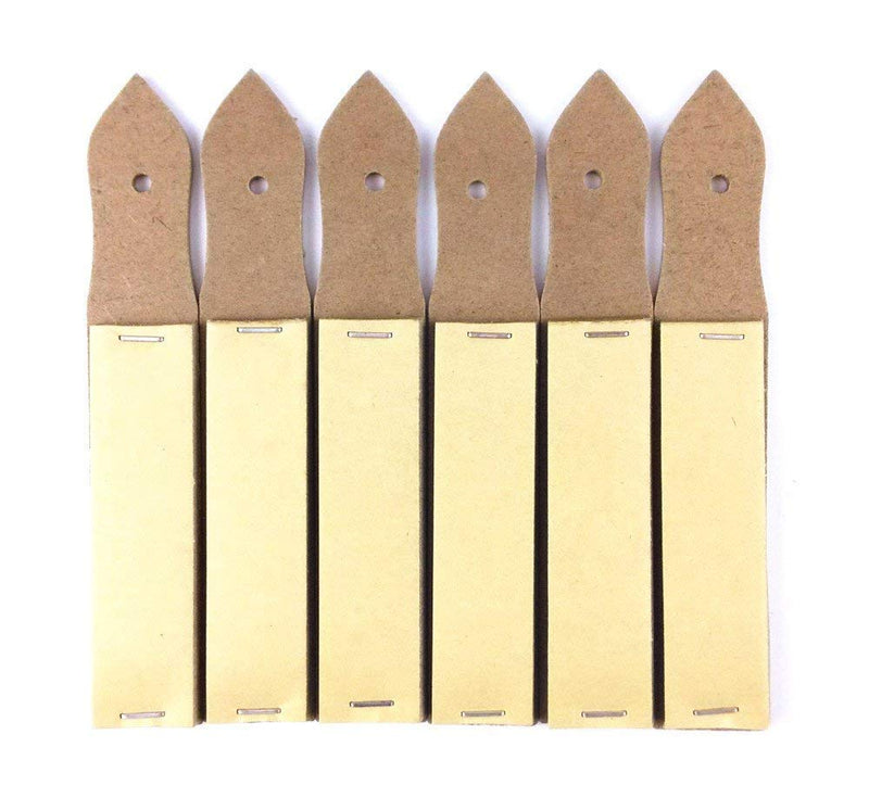 Honbay 6pcs Pencil Pointer Sandpaper Pointer Sketch Drawing Tool