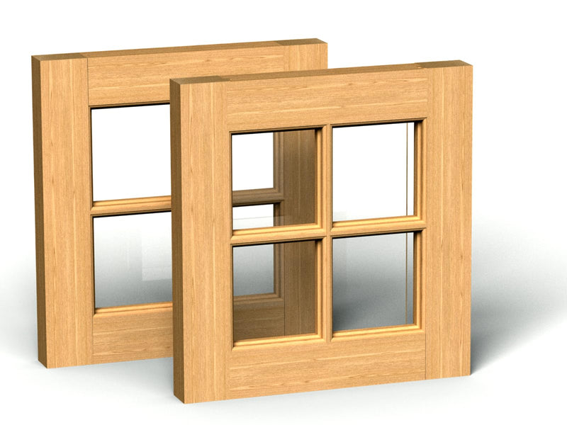 YONICO Router Bits Window Sash Set 2 Bit Ogee 1/2-Inch Shank 18227 2 Bit Window Sash Rail and Stile - 1/2" Shank