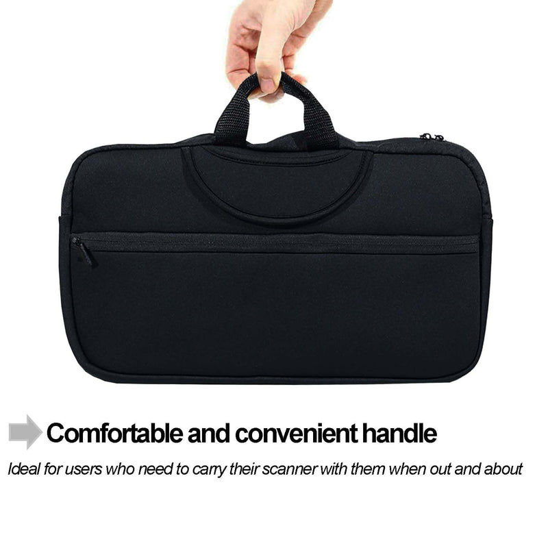 Scanner Case Soft Bag Carry Travel Storage Case Anti-Static Waterproof Dust-proof Protective Bag Compatible with Canon Canoscan Lide 300 Scanner/Canon CanoScan Lide 400 Slim Scanner