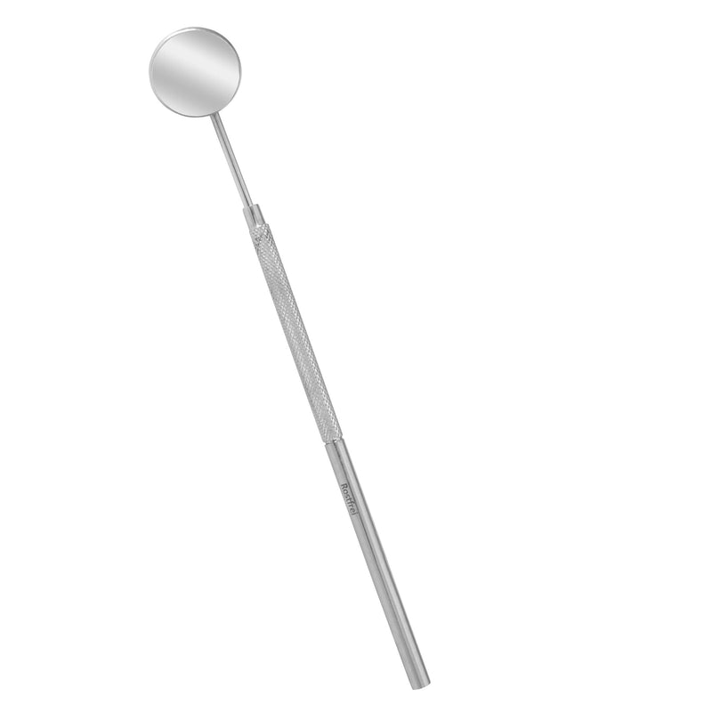 Schwertkrone Dental Mirror [High-Quality Stainless Steel] - Dentist Mirror Mouth Mirror - Dentist Mirror Dental Mirror - Slightly Magnifying Mirror Dentist - Handy & Disinfectable - (Size 5) 17 cm