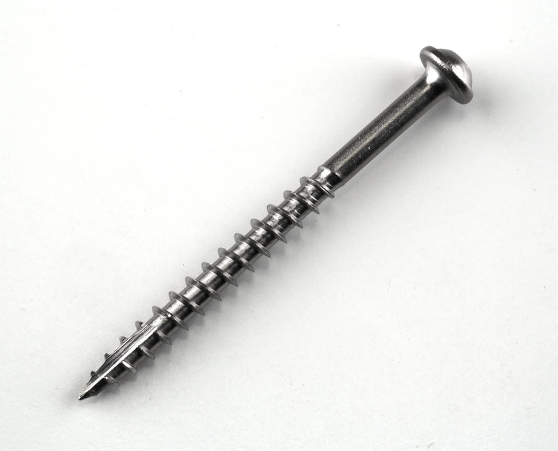 Kreg Stainless Steel Pocket Hole Screws - SML-C250S5-50 - 2-1/2-Inch - Coarse Thread - Maxi-Loc Head - Outdoor - 50 Count