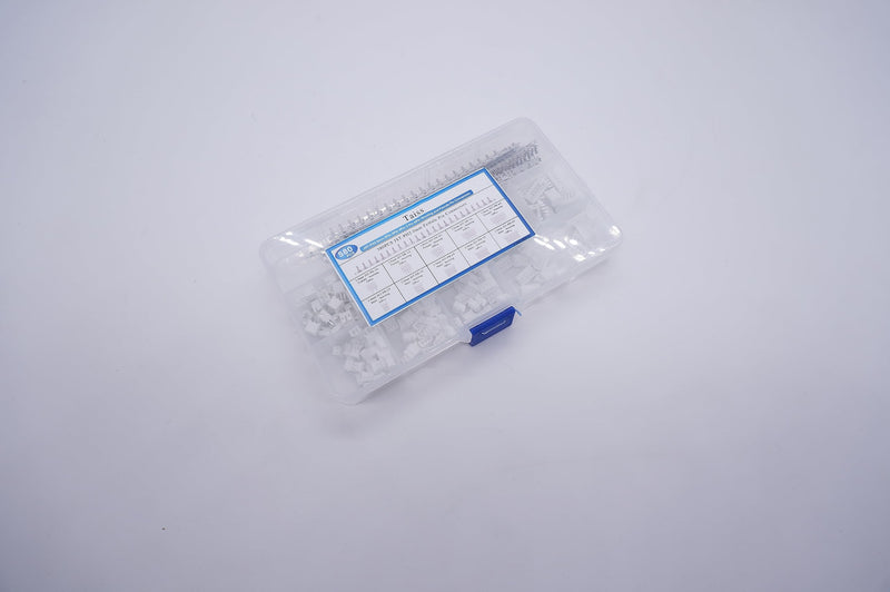 Taiss 580PCS JST PH Connector kit 2.0mm 2/3/4/5/6Pin Housing,Female and Male Adapter Cable Connector Plug,PH2.0mm Female Pin Connectors,JST Connector F-066-580PCS