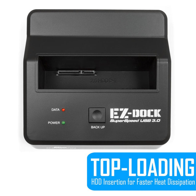 Kingwin USB 3.0 to SSD/SATA Hard Drive Docking Station. Compatible w/ 2.5”/3.5” Inch SATA HDD/SSD (SATA I/II/III) Performance. [Hot Swap Function] Tool-Free Design, 5Gbps Speed & Support UASP
