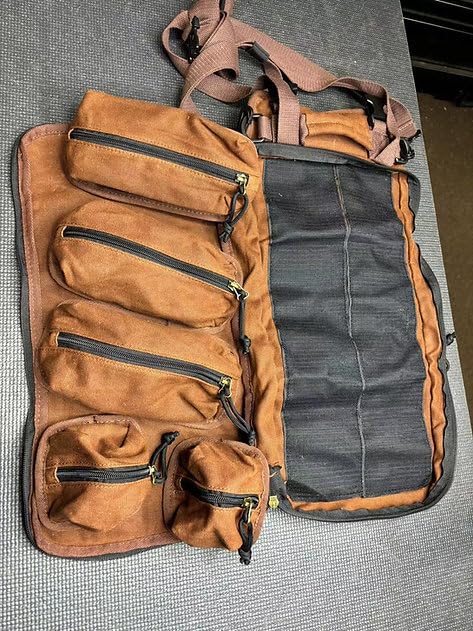 Roaring Fire The Pack Mule Mini 2-in-1 Tool Roll Bag, Double-Sided Roll