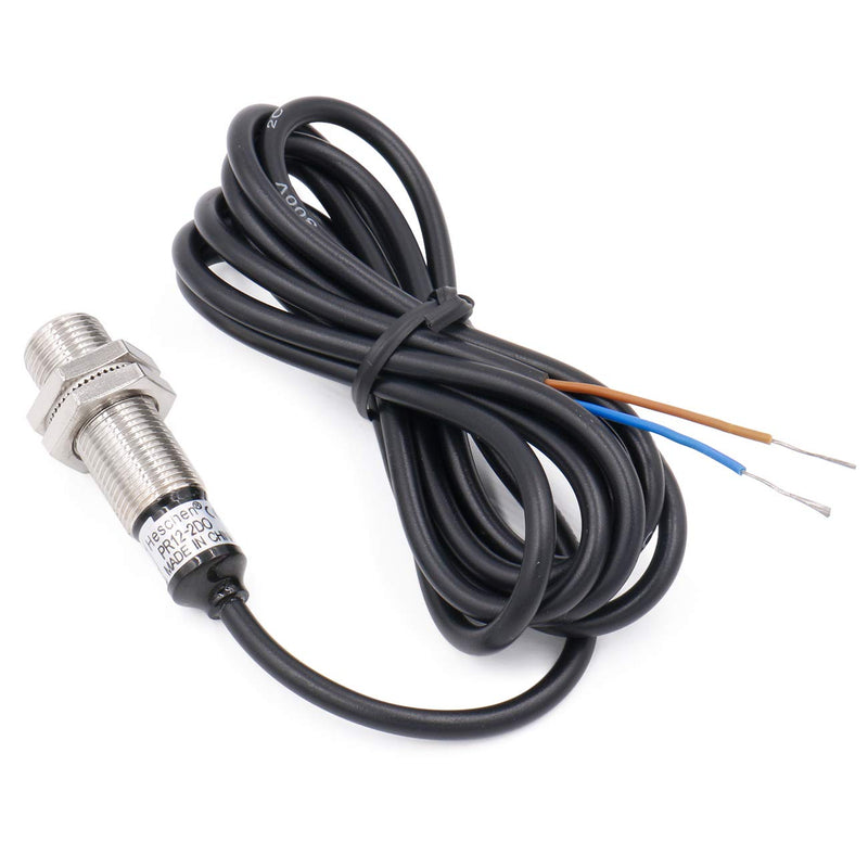 Heschen Inductive proximity sensor PR12-2DO cylindrical type DC 12-24V 2-wire NO (normally open) CE