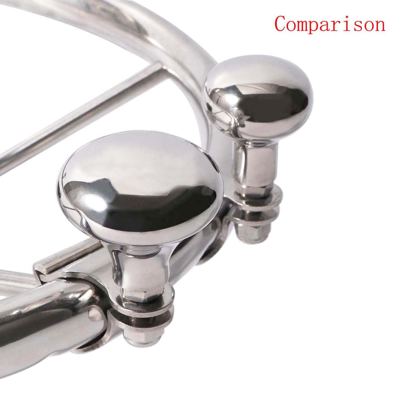 AISI 316 Stainless Steel Boat Steering Wheel Knob, Steering Wheel Maneuvering Knob Large Knob