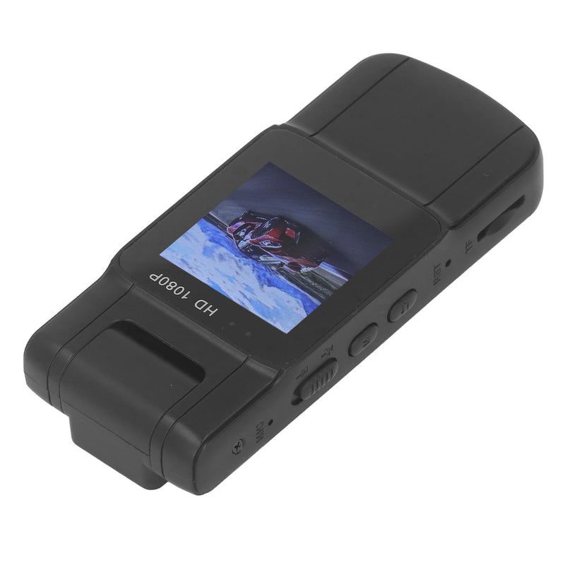 1080P Video Recording Camera with Motion Detection, Mini Wearable Camera, Wearable Body Cam Mini Body Camera Supports 14 Languages for Meeting