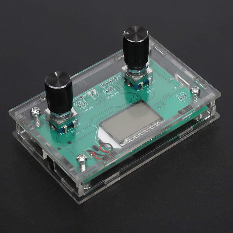 FM Modulator,DSP & PLL Digital Stereo Frequency Modulation Low Power Consumption Less Sound Distortion FM Radio Receiver Module with Acrylic Shell