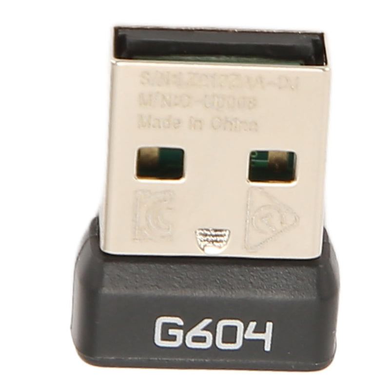 ASHATA USB Dongle Mouse Receiver Adapter for G604, 2.4G Receiver for Mouse, Stable Portable ABS Mouse Adapter for G604 Mouse