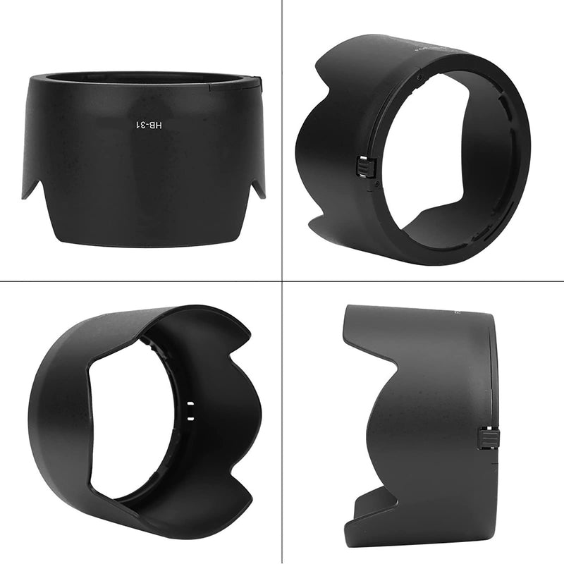 HB-31 Camera Lens Hood - Replacement Photography Lens Hood - Camera Lens Hood Mount - for DX 17-55mm F/2.8G Lens