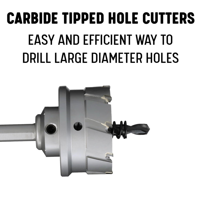 Drill America 5/8" Carbide Tipped Hole Saw/Cutter with 1" Depth of Cut, CTH Series 5/8"