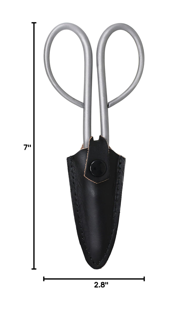 KAKURI Satsuki Bonsai Scissors Made in Japan 7", Japanese Stainless Steel Blade, Precision Bonsai Shears for Fine Pruning and Trimming