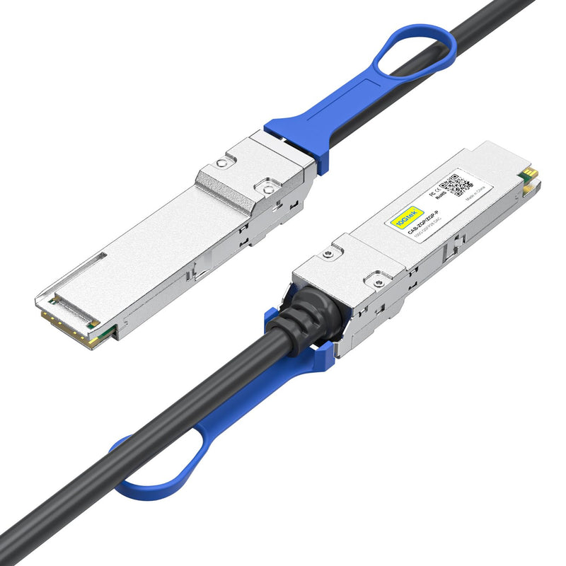 10Gtek 100Gb/s QSFP28 DAC Cable - 100GBASE-CR4 IB EDR QSFP28 to QSFP28 Passive Direct Attach Copper Cable for Mellanox IB EDR MCP1600-E001E30, 1-Meter 100G Q-Q 1m