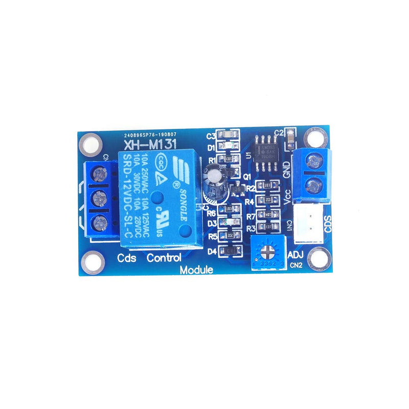 ANGEEK XH-M131 DC 12V Photosensitive Resistor Module Brightness Control Module Light Control Relay Light Switch
