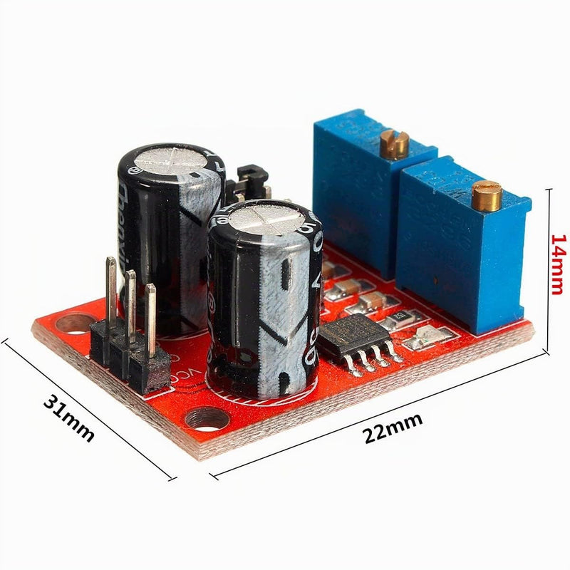 5 x NE555 Pulse Frequency On Cycle Adjustable Module Square Signal Generator
