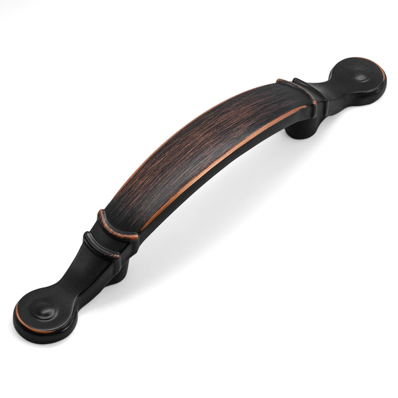 HESTIA HARDWARE 10 Pack | 3 inch Kitchen Cabinet Handles Oil Rubbed Bronze | Vintage Bronze Cabinet Pulls and Handle for Drawer Dresser | Farmhouse Oil Rubbed Bronze Cabinet Pulls(Z10.10.O)