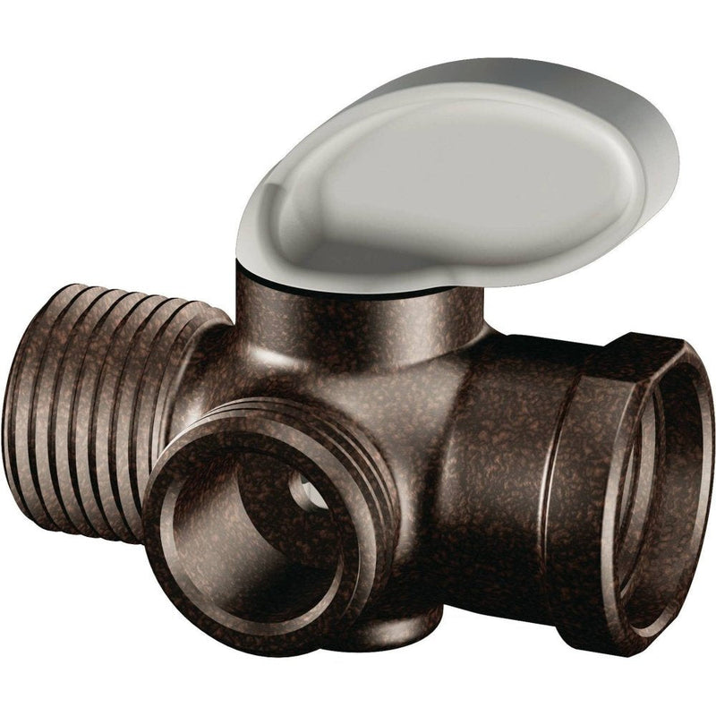 Moen A720ORB Shower Arm Diverter, Oil Rubbed Bronze 0.5
