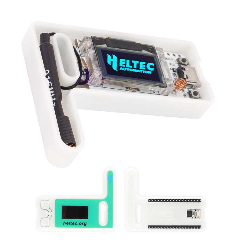 ESP32 LoRa V3 Module Board with 3000mAh Battery Set - with 915MHz Antenna and SX1262 LoRa V3 Case Devices for Meshtastic Ar duino LoRawan IOT Board + Case + 3000mAh Battery