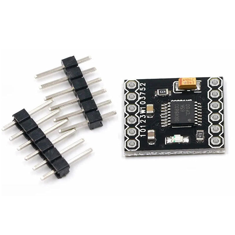 6pcs DRV8833 1.5A 2-channel | H Bridge DC Motor Drive Board Ultra Small Volume Motor Drive Module Input Voltage 3-10V
