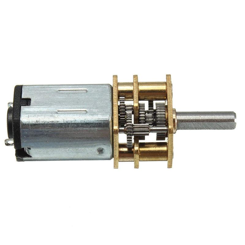 DollaTek 2Pcs DC 9V 105 RPM 3mm Shaft Mini Metal Gear Gear Motor GA12-N20