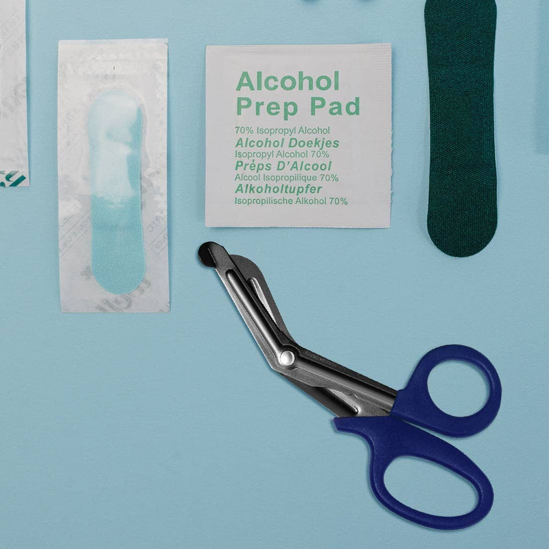 Medical Scissors Trauma Scissors and EMT Bent Steel Bandage Scissors Made of Stainless Steel First Aid Emergency Scissors for Nurses Doctors