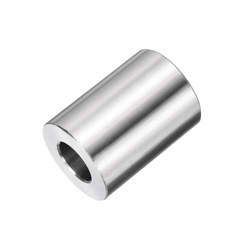 uxcell 5pcs Stainless Steel Spacer 1/2" Bore x 1" OD x 1-7/16" Length Screw Bushing Plain Finish Round Metal Spacer for M12 Screws Bolts and Rods 1/2" x 1" x 1-7/16"