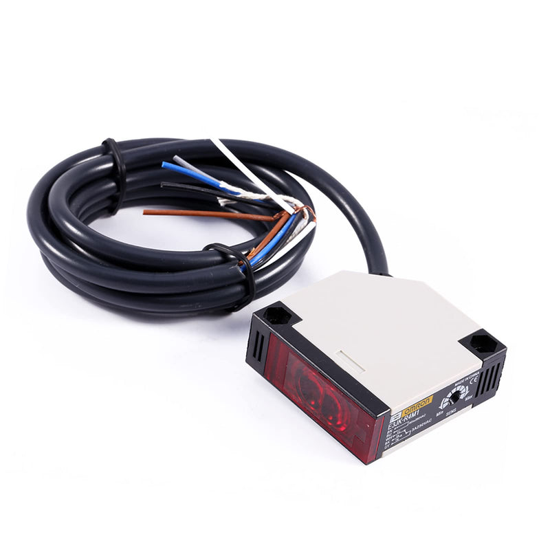Sensor Switch E3JK-R4M1 90-250V 3A Photoelectric Mirror Photoelectric Cell Gate Photoelectric Sensors Light Switch + Photoelectric Switch