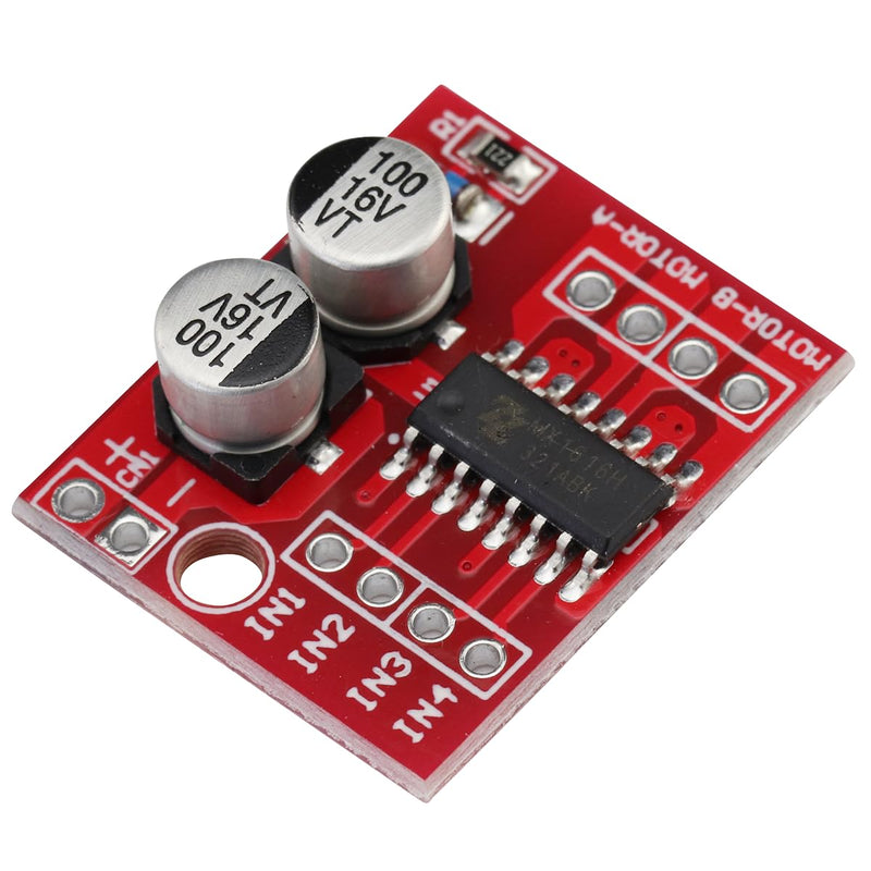 5pcs Mini DC Motor Driver Dual Channel 1.5A x 2 PWM Stepper Motor Speed Controller Dual H-Bridge Driver Module