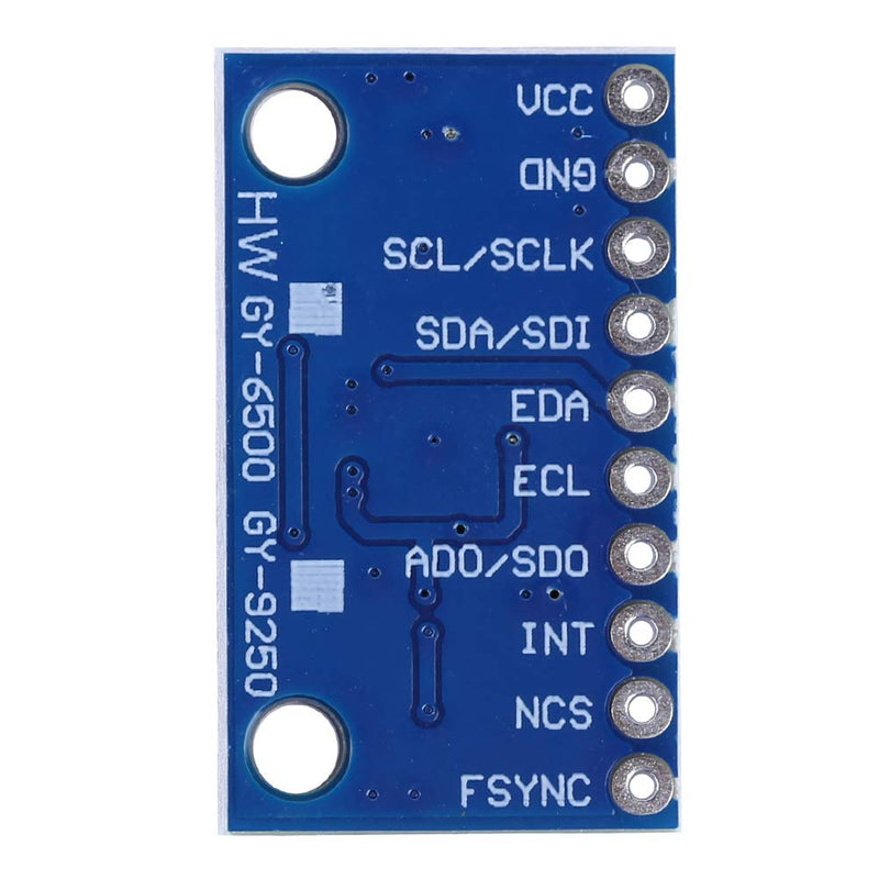 Gyroscope Module, MPU-9250 GY-9250 Module Gyroscope Module MPU-9250 9-Axis 16-Bit Gyroscope Acceleration Magnet Sensor 3~5V for Accurate Measurements