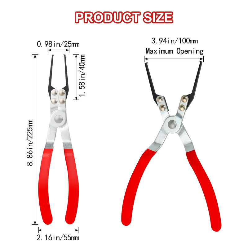 Aleric Relay Puller Pliers and Fuse Puller Pliers, Fuse Puller Tool for Car, Automotive Fuse Removal Tool, Pliers for Removing Relays on Vehicles, Car Electrical Remover Tool