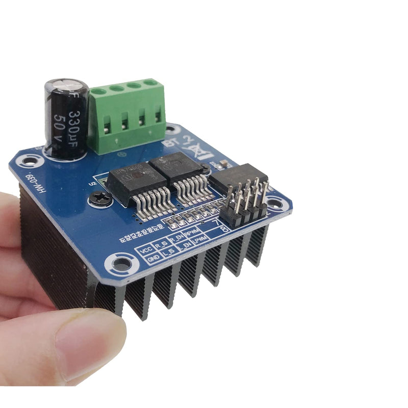 JZK BTS7960B 43A High Performance Double DC Stepper Motor Driver Module Board H-Bridge PWM for Smart Car