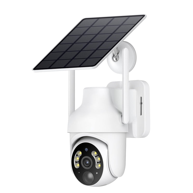 SEHMUA Security Camera Wireless Outdoor, Solar Powered Outdoor Camera Wireless for Home