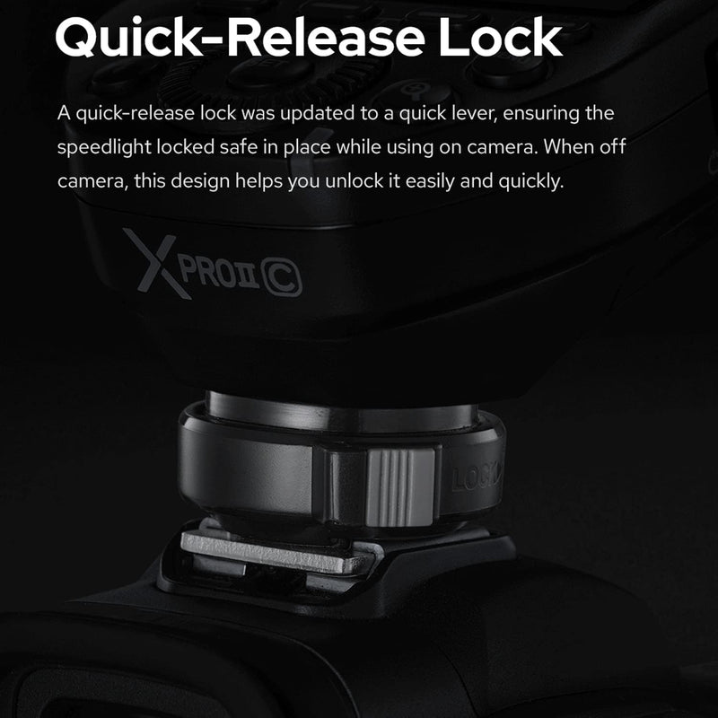 GODOX XproII-O 2.4G 1/8000s HSS 32 Channels 2.4G Wireless LCD Flash Trigger Transmitter for Olympus Panasonic