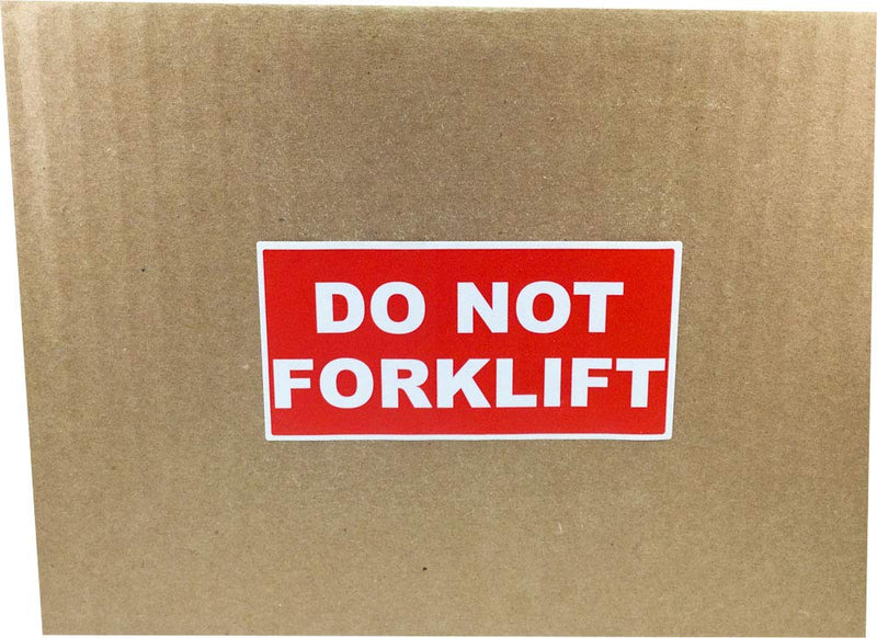 DO NOT Forklift Labels – 2 x 4 Inch Adhesive Stickers, 500 Total Labels Per Roll for Warehouses, Shipping, Pallets, and Inventory Handling – Made in the USA