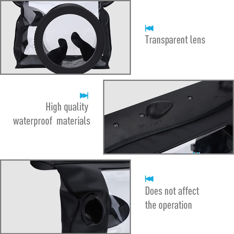 Underwater Photography Housings Waterproof HD Underwater Housing Case for Canon Camera Dry Bag Case for Canon Nikon