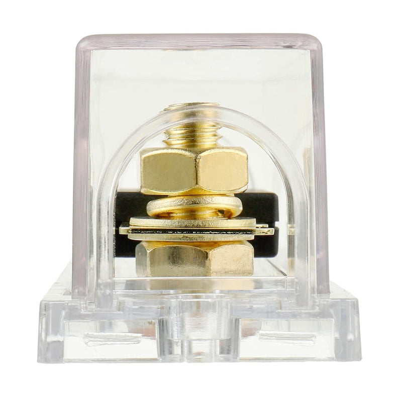 BOJACK 2 PCS. 200A ANL fuse holder and 2 PCS. 200 Amp 32 VDC ANL fuses for audio and video systems