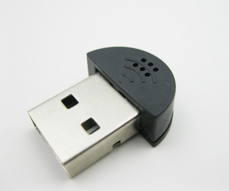 KISEER 2 Pcs USB 2.0 Mini Microphone, Laptop/Desktop PC Plug and Play for Skype, MSN, Yahoo Recording, YouTube, Google Voice Search and Games