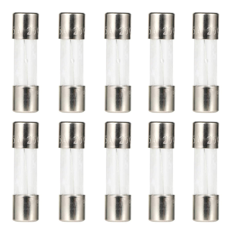 AUKENIEN 15 value glass fuse mixed assortment set 250 V 5