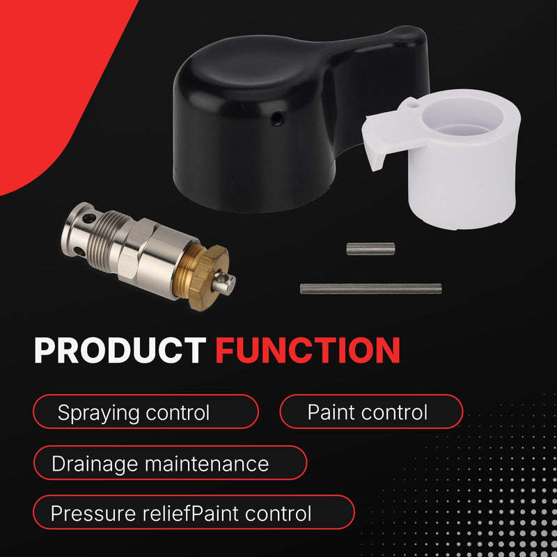 257352 Prime Spray Valve, Drain Valve Fit for Graco 695 795 3900 1095 1595 5900 7900 Aftermarket Airless Paint Sprayer (257352) 257352