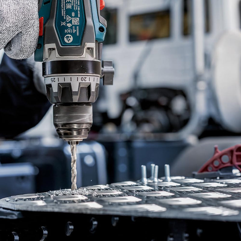Bosch Professional 10x HSS-G Metallbohrer (für Metall, Ø 1,5 mm, Robust Line, Zubehör Bohrmaschine) Ø 1.50 mm