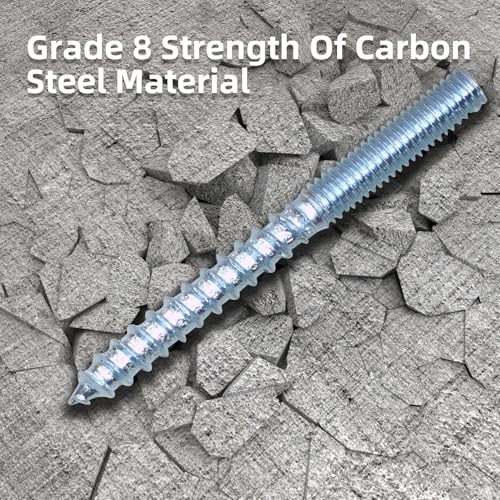 ® 25 Sets M8 x 2-1/4 "Wood or Brick Wall Hurricane Anchor Kit (1 Drill Bit and 1 Drive Tool) Blue