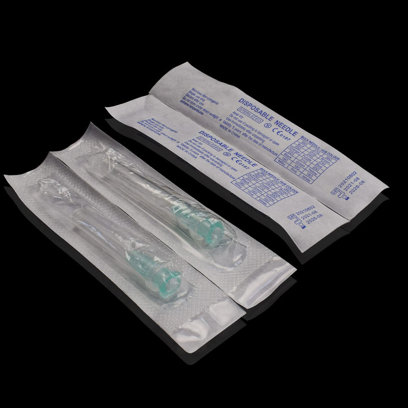 Knixxo 100 PCS 32 Gague 4mm Lab Accessories,Individually Sealed Supplies 32G-0.157 Inch/4mm