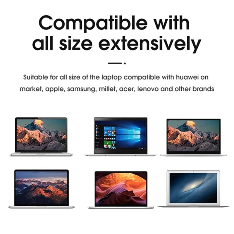 Laptop Stand, Computer Tablet Stand Laptop Holder Riser Ergonomic Aluminum Adjustable 6 Angle Foldable Portable Desktop Holder Compatible with MacBook,iPad, HP, Dell, Lenovo 10-15.6”- Silver