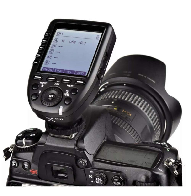 Godox XPro TTL Wireless Trigger,1/8000s High-Speed-Sync,5 Dedicated Group Bottons and 11 Customizable Functions (XPro-S Compatible with Sony)